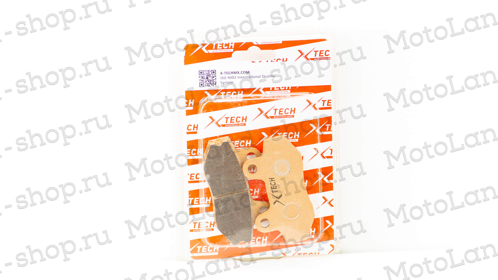 Колодки тормозные дисковые №1 X-TECH (Coper-based) медь+кевлар