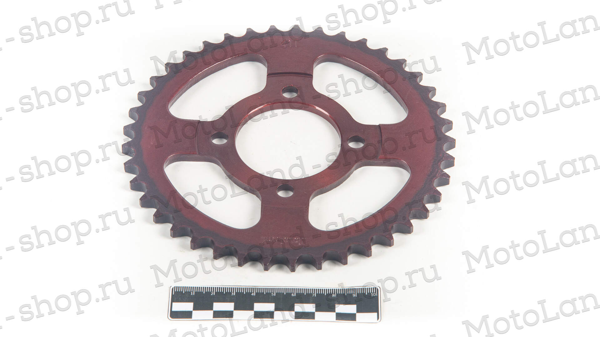 Венец, звезда ведомая (428-41) красная 4х70х54