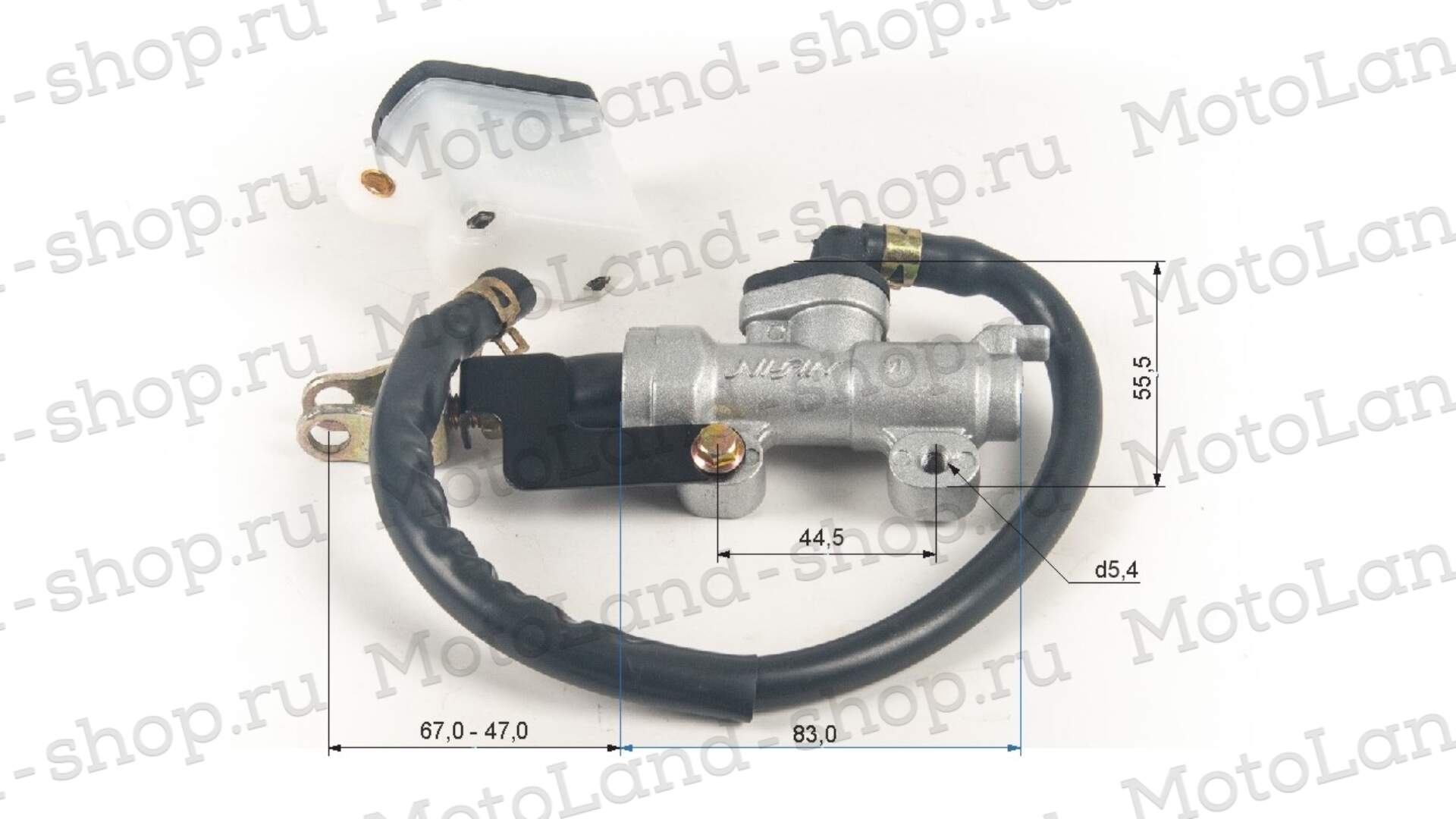 Главный тормозной цилиндр задний №3