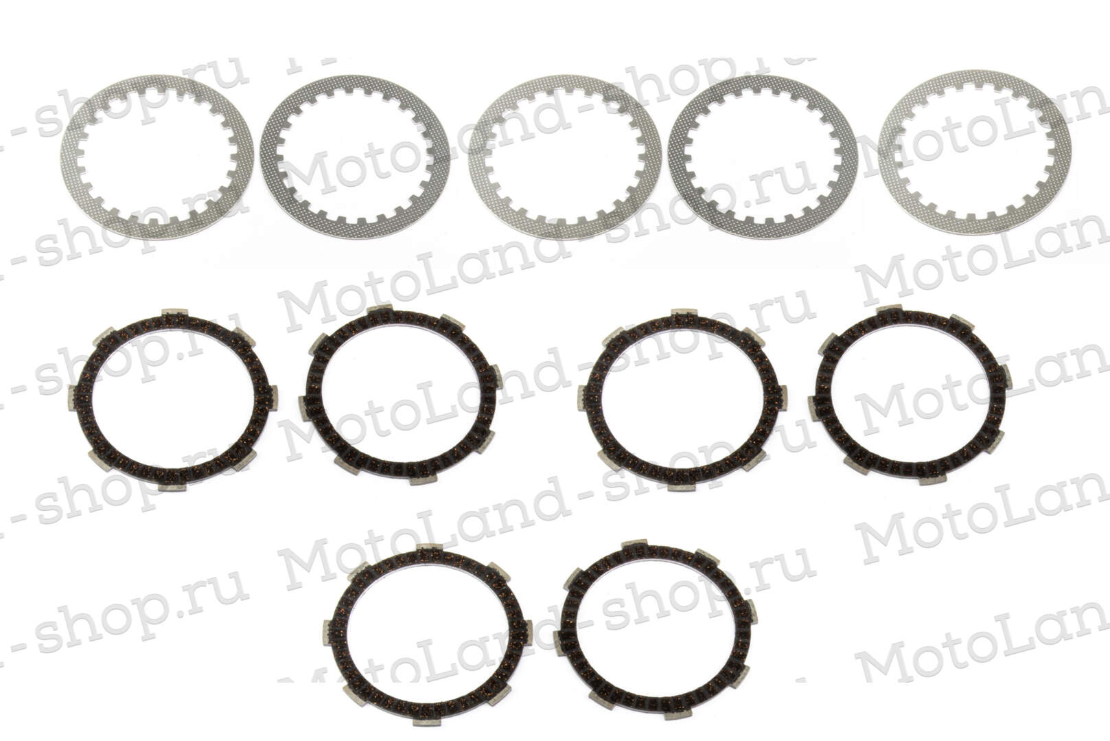 Диски сцепления 172FMM-5 (PR250 сбалансиром) (комплект)