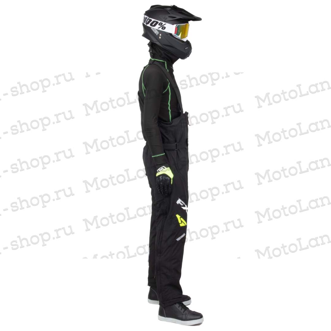 Штаны для снегохода FXR ADRENALINE №1 black (текстиль) (M)