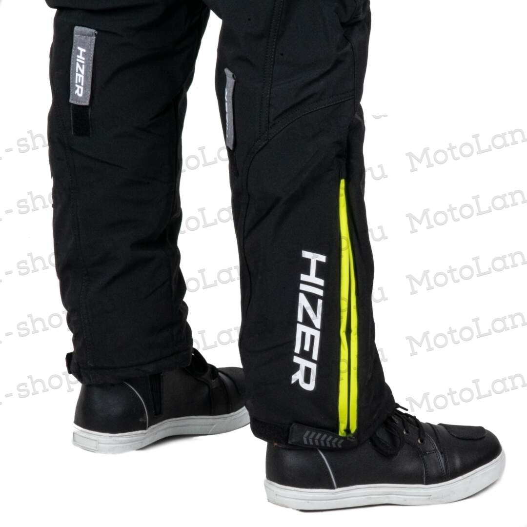 Комбинезон для снегохода HIZER №2 black-blue (текстиль) (XL)
