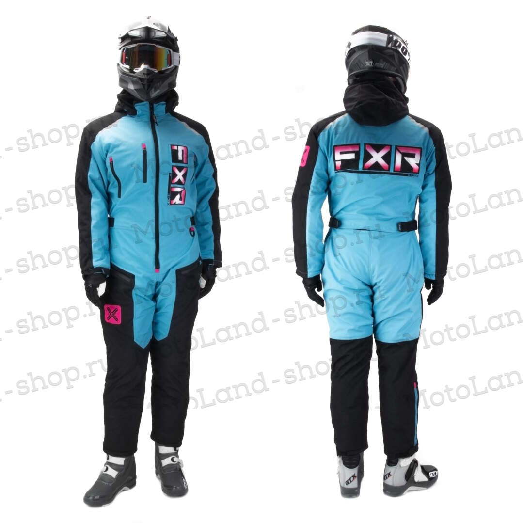 Комбинезон для снегохода (женский) FXR RECRUIT F.A.S.T. №5 blue-black (текстиль) (XL) Комбинезон для снегохода (женский) FXR RECRUIT F.A.S.T. №5 blue-black (текстиль) (XL)