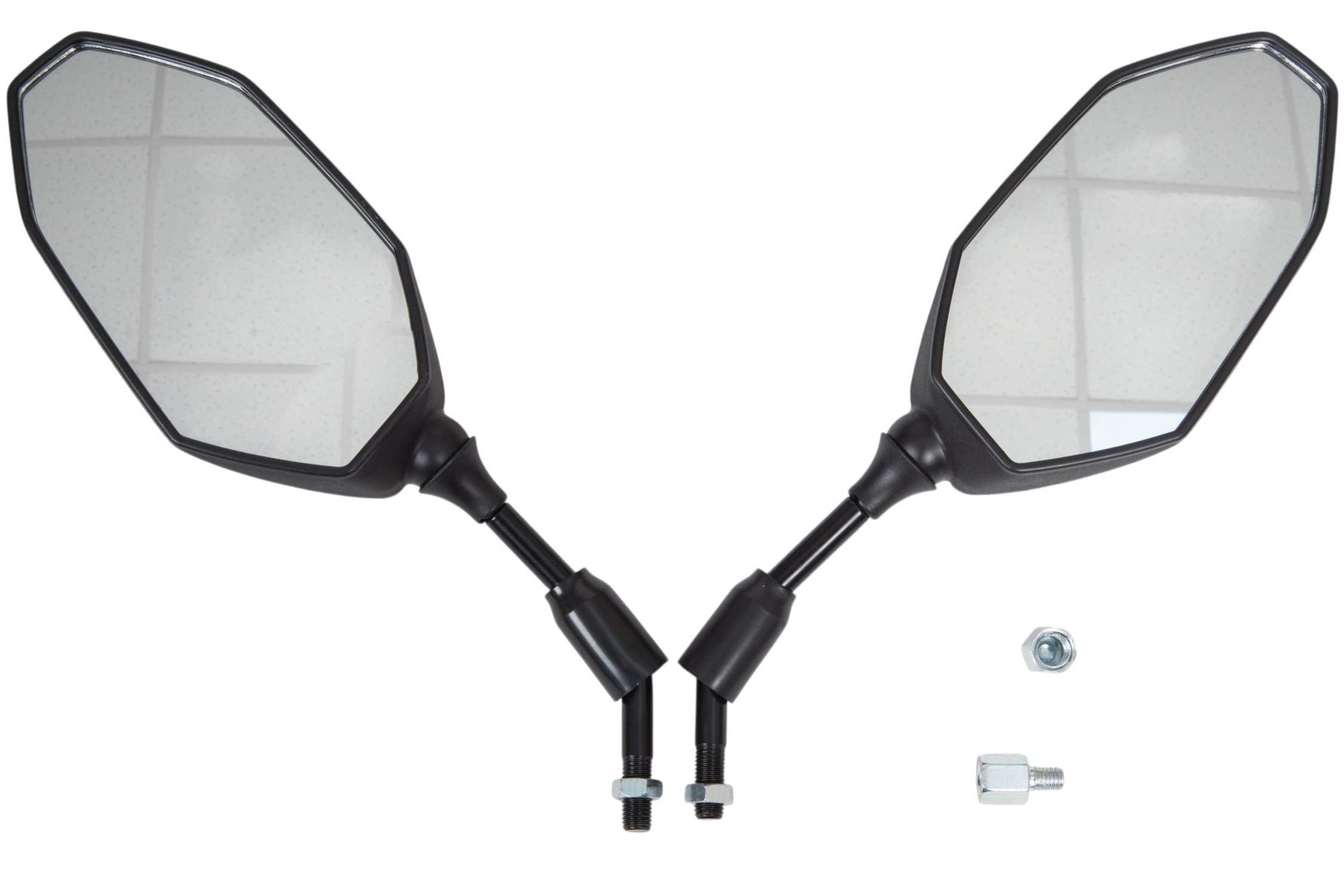 Зеркало d10 mm H3342 ADV (+ переходник на 8мм)