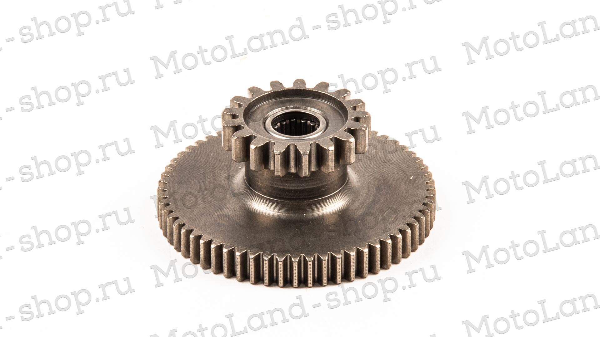Шестерня большая двойная редуктора стартера 172FMM-3A (CB250-F)