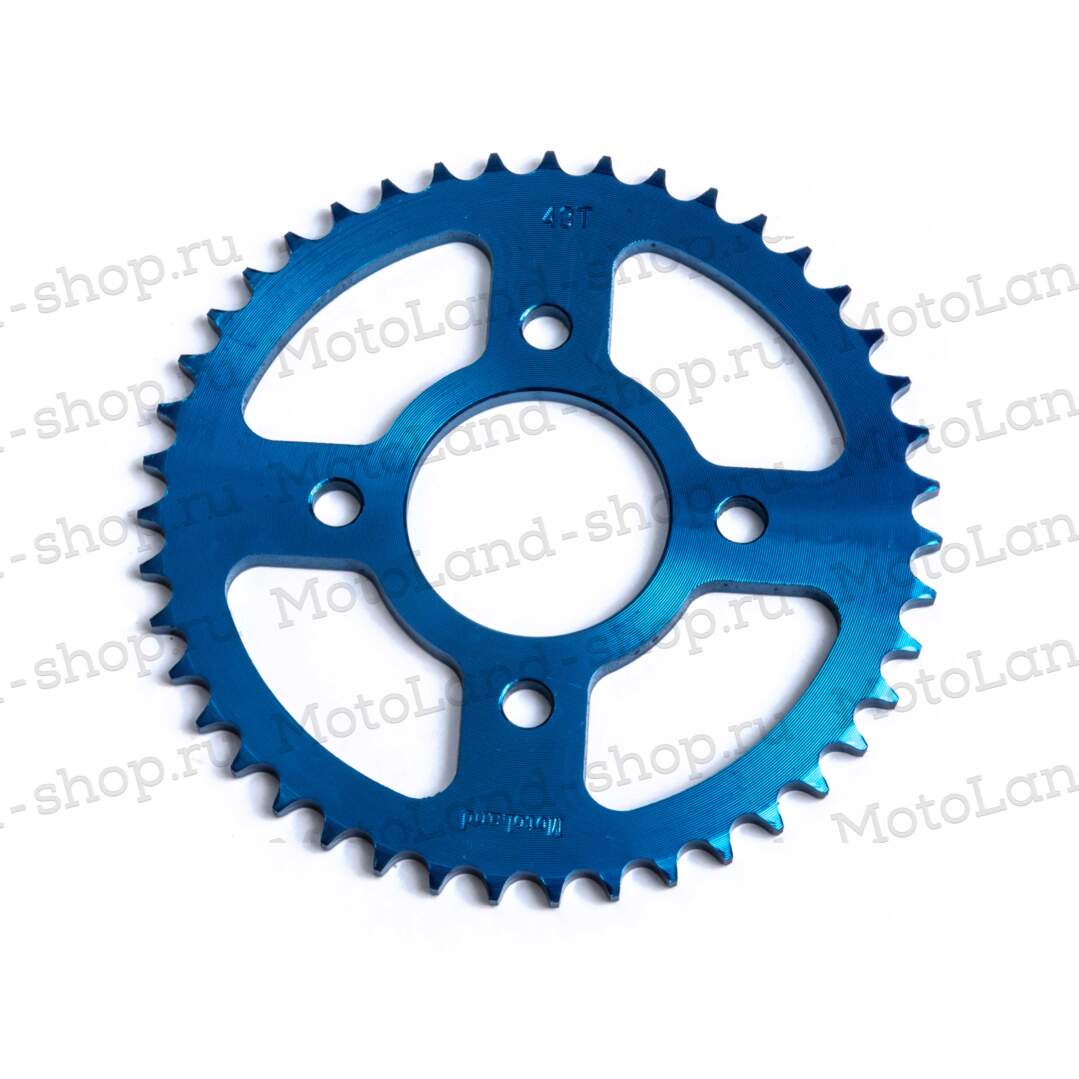 Венец, звезда ведомая (428-43) CG/CB 4х90х58 синий