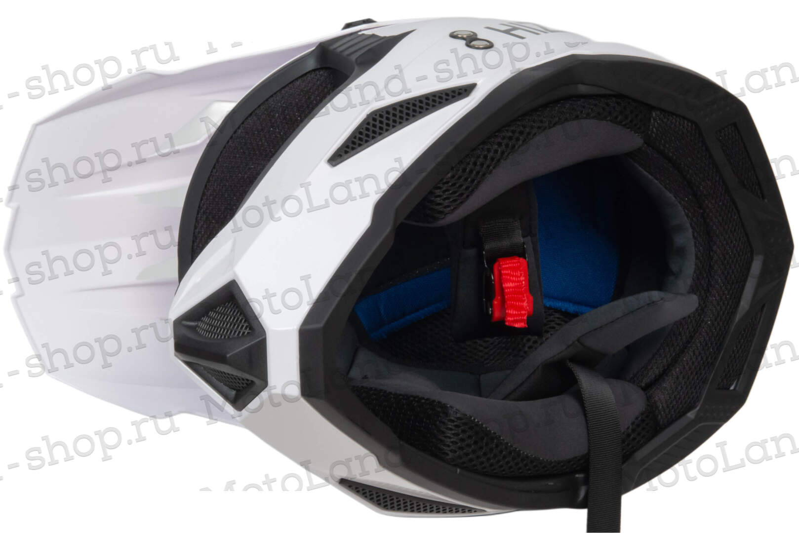 Шлем мото кроссовый HIZER J6801 №2 (M) white Шлем мото кроссовый HIZER J6801 №2 (M) white