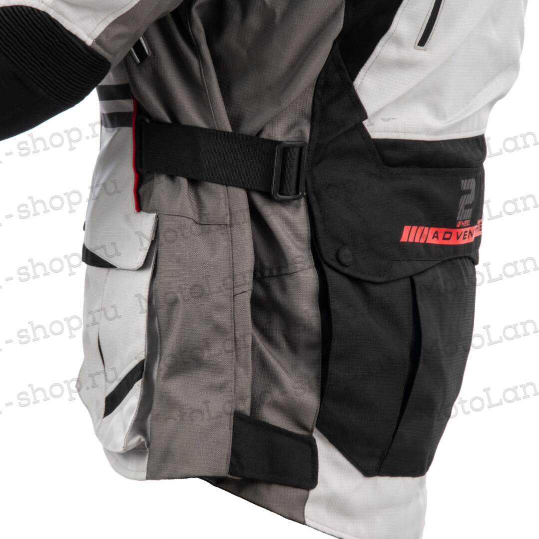 Куртка мотоциклетная (текстиль) GTX EJ-2404 LIGHT GREY (L) Куртка мотоциклетная (текстиль) GTX EJ-2404 LIGHT GREY (L)