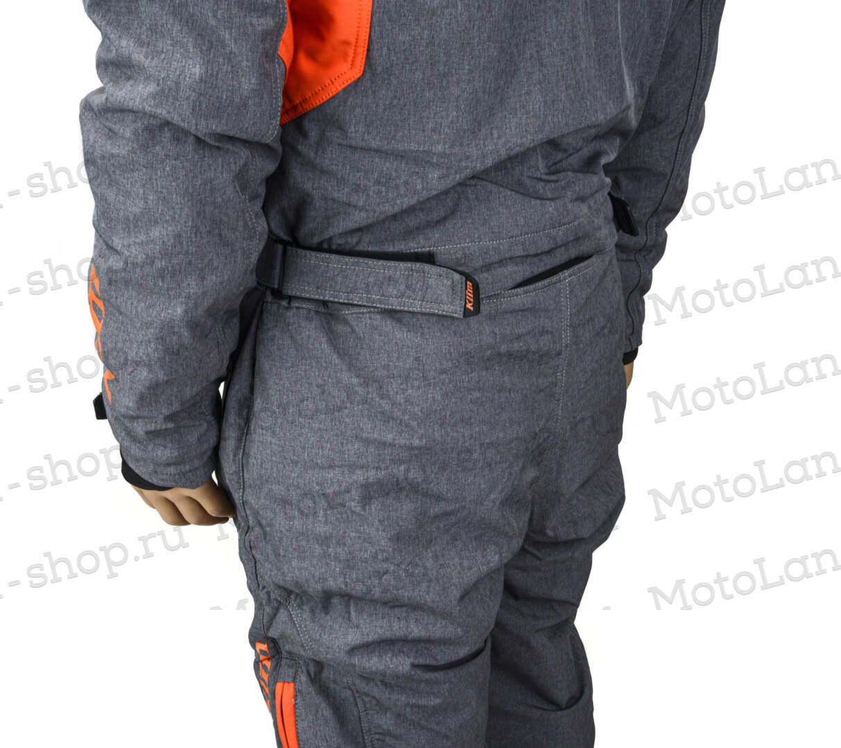 Комбинезон для снегохода KLIM RIPSA ONE-PIECE №2 gray-orange (текстиль) (XXL)