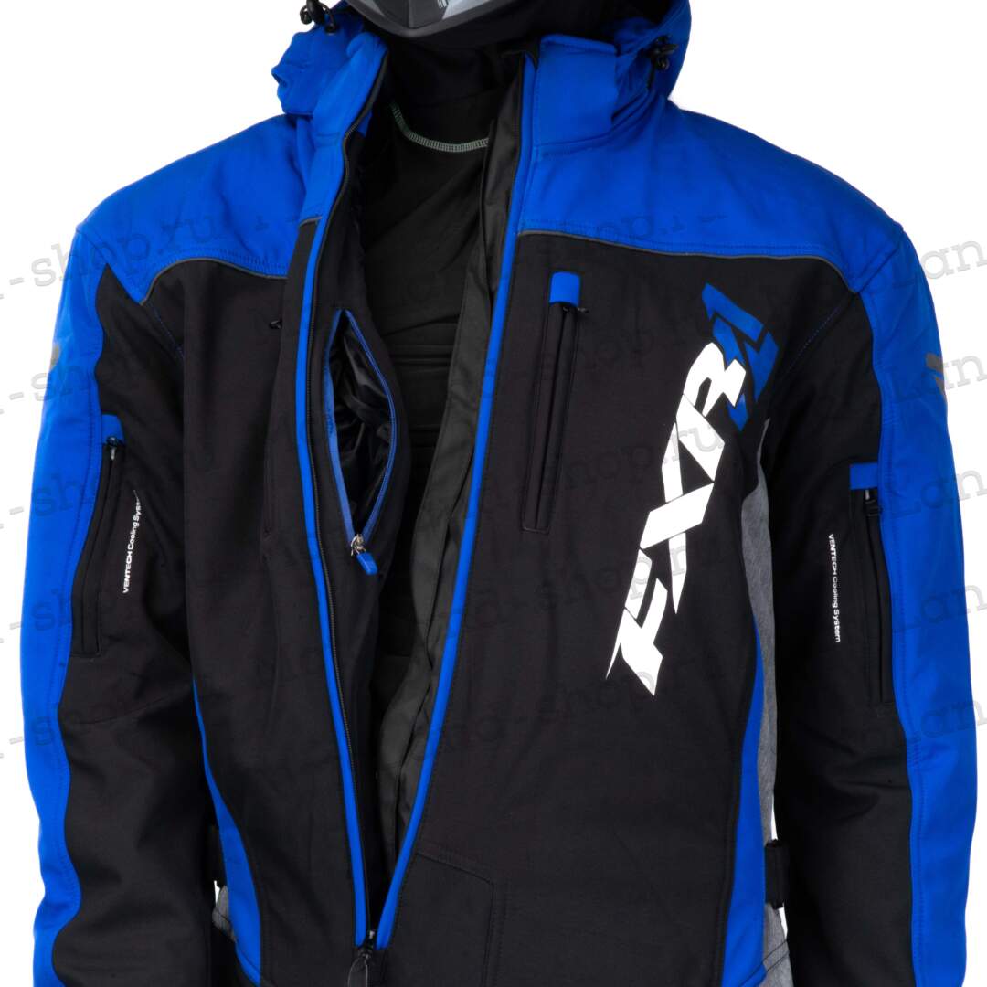 Комбинезон для снегохода FXR Maverick Lite №2 blue (текстиль) (M)