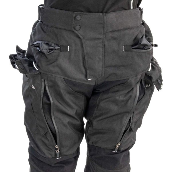 Штаны мотоциклетные (текстиль) GTX EJ-3001 BLACK (XXL)