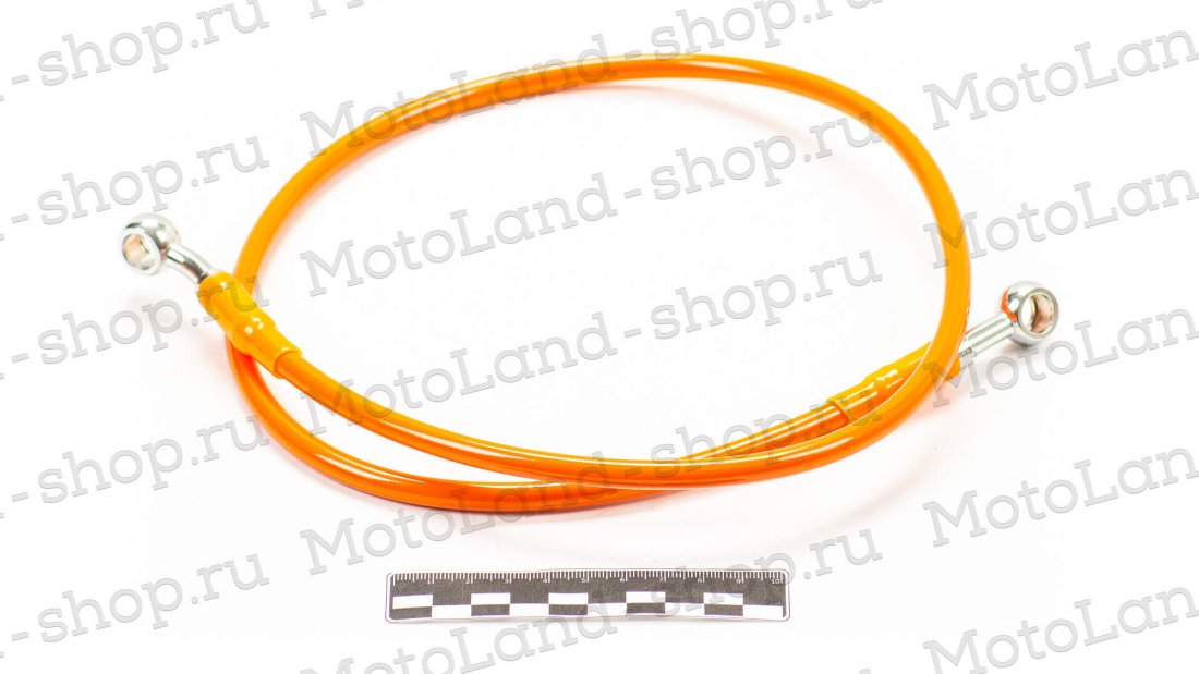 Шланг гидравлический тормозной (армированный) L= 900 d=10мм оранжевый