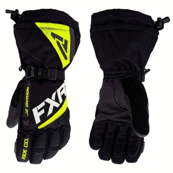 Перчатки для снегохода FXR Fuel #4 yellow-green (XL)