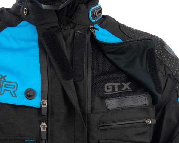 Куртка мотоциклетная (текстиль) женская GTX EJ-2402 BLACK (XL)