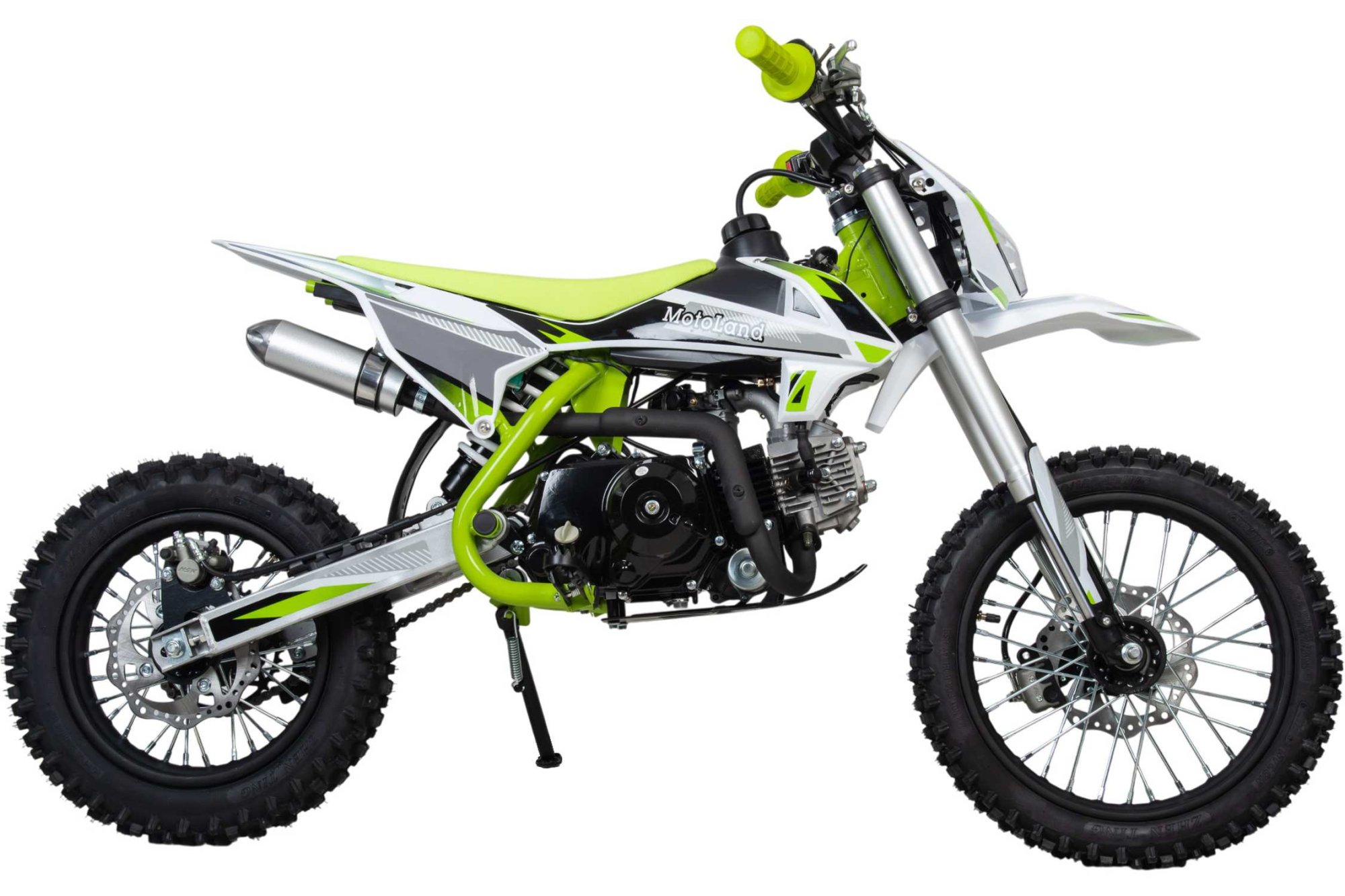 Питбайк Motoland 125 SX 125 E 14/12  зеленый