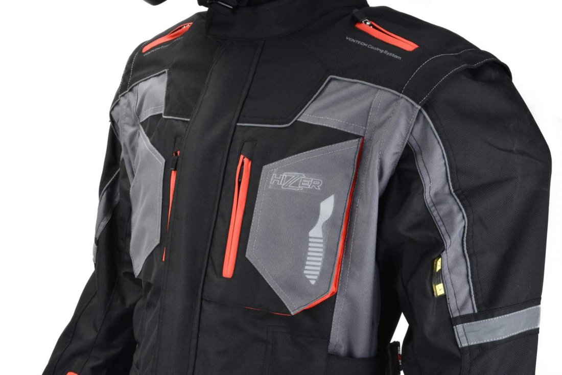 Куртка мотоциклетная (текстиль) HIZER AT-5005 (S)