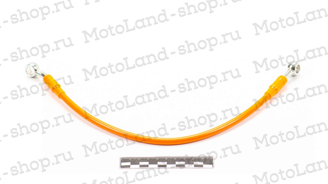 Шланг гидравлический тормозной (армированный) L= 400 d=10мм оранжевый