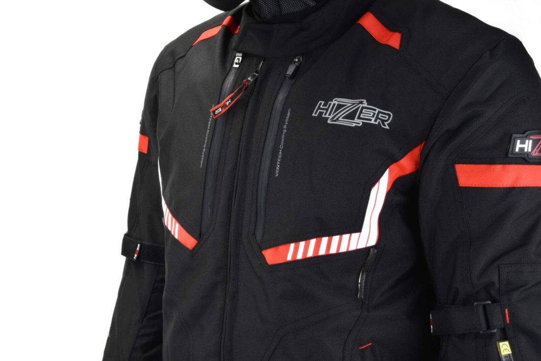 Куртка мотоциклетная (текстиль) HIZER AT-2119 (L)