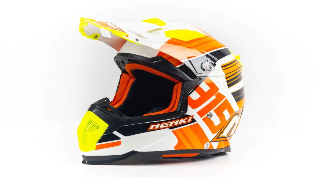 Шлем мото NENKI 315 (M) #1 orange