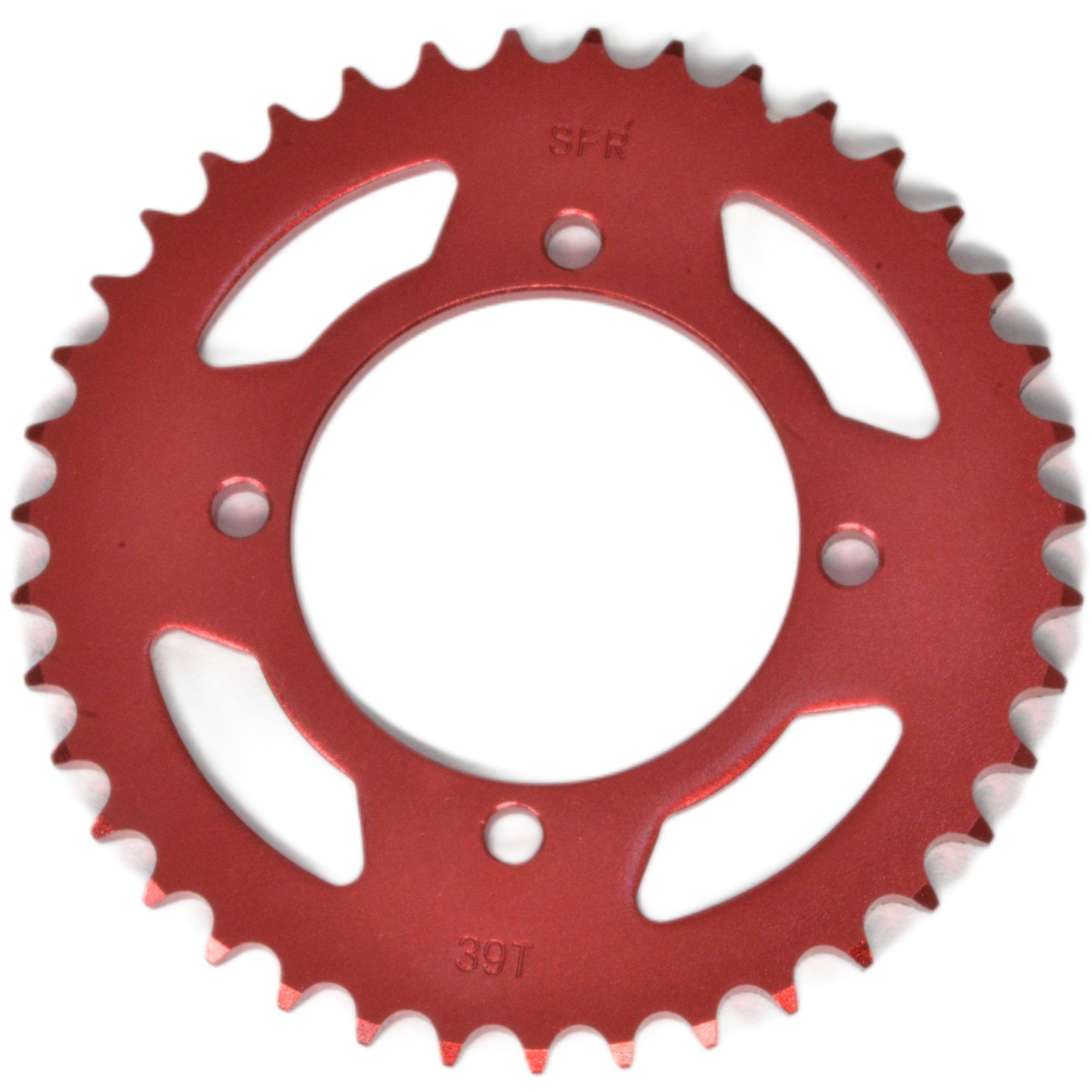 Венец, звезда ведомая (428H-39) SFR PIT BIKE 125-190 4х92х76 красная