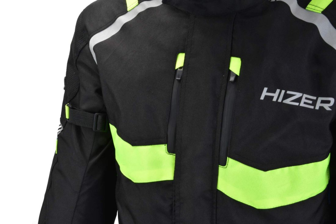 Куртка мотоциклетная (текстиль) HIZER AT-2205 (S)
