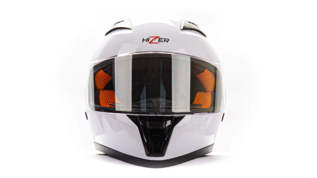 Шлем мото интеграл HIZER 532 (S) white