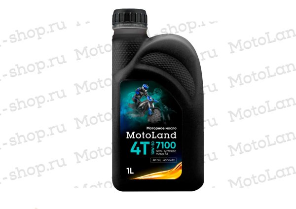 Масло моторное MOTOLAND Moto 7100 4T 10w40 1л