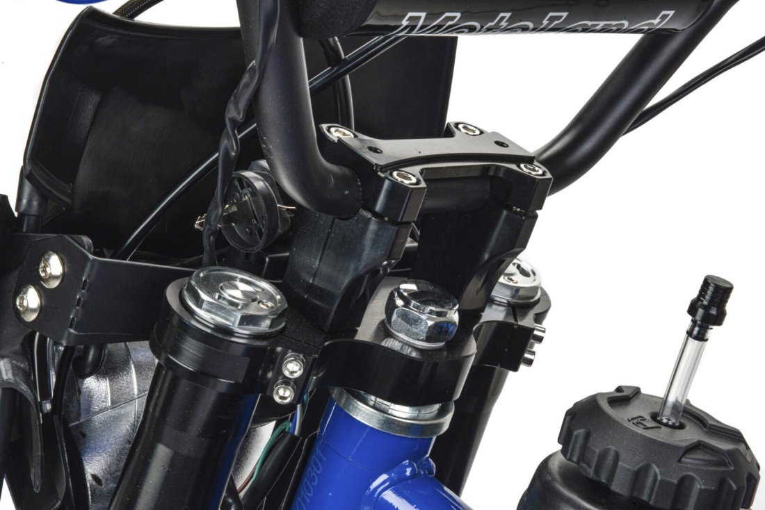 Питбайк  Motoland 125 SX 125 E 17/14 синий 