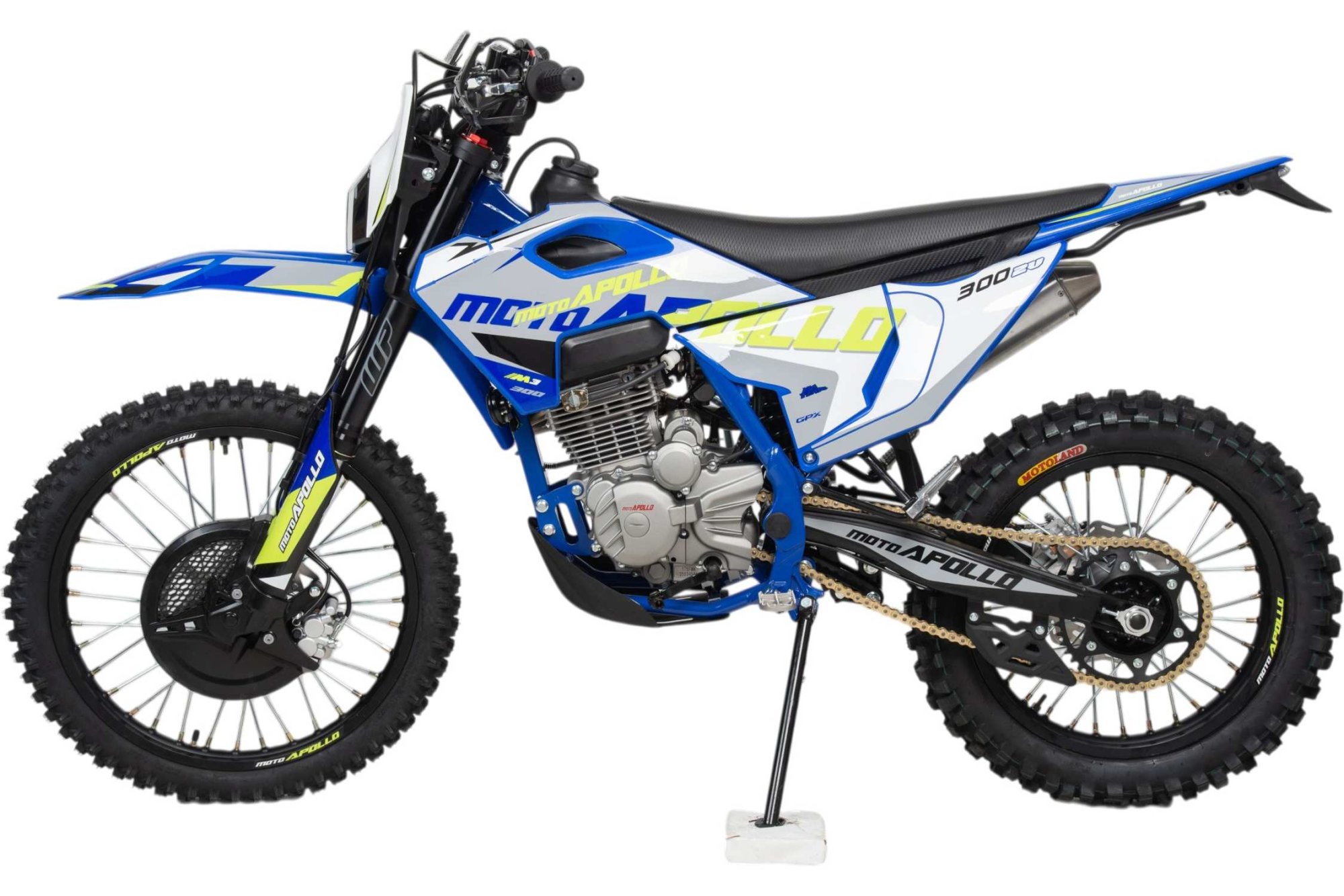 Мотоцикл Кросс Moto Apollo M3 300 (175FMM) синий 2026