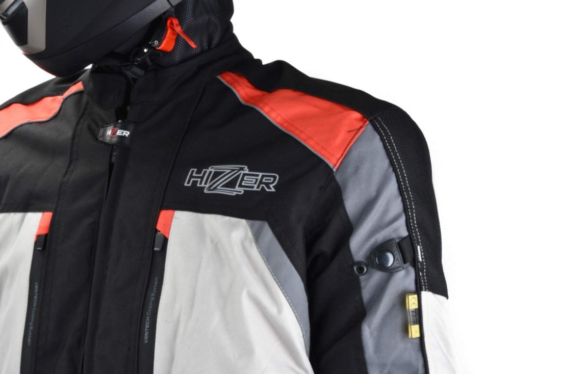Куртка мотоциклетная (текстиль) HIZER CE-2134 (S)