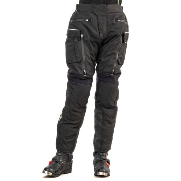 Штаны мотоциклетные (текстиль) GTX EJ-3001 BLACK (L)