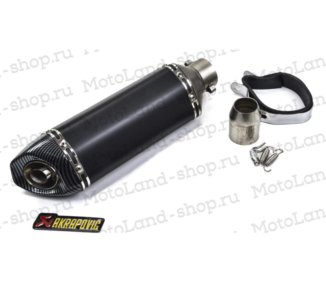 Глушитель AKRAPOVIC #15 черный