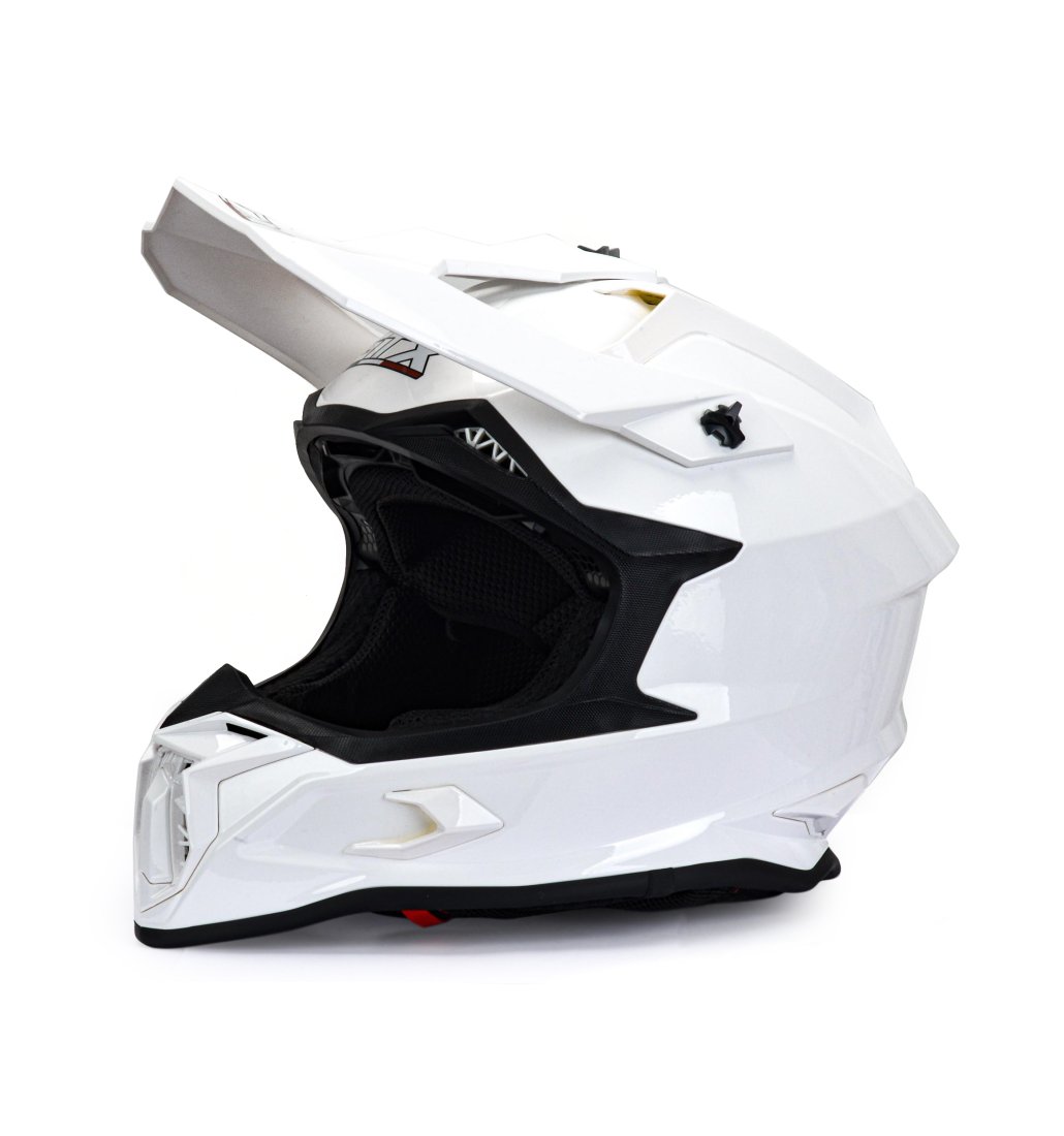 Шлем мото кроссовый GTX 635 #1 (L) WHITE