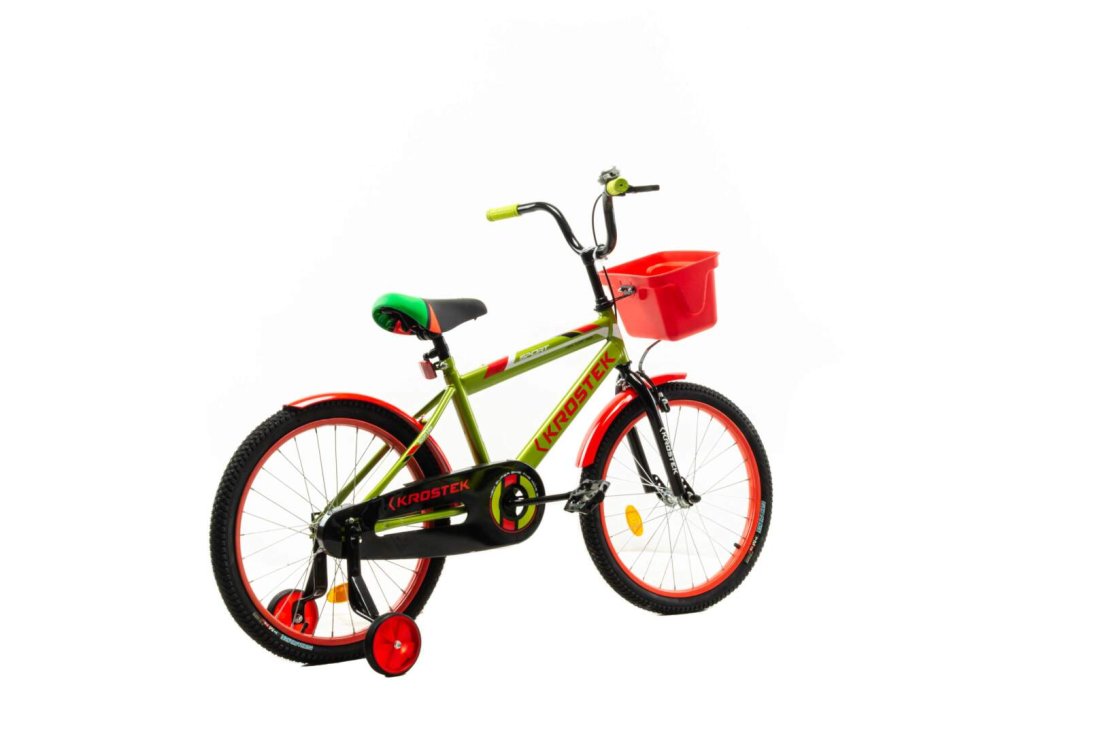 Велосипед 20" KROSTEK RALLY (зеленый)