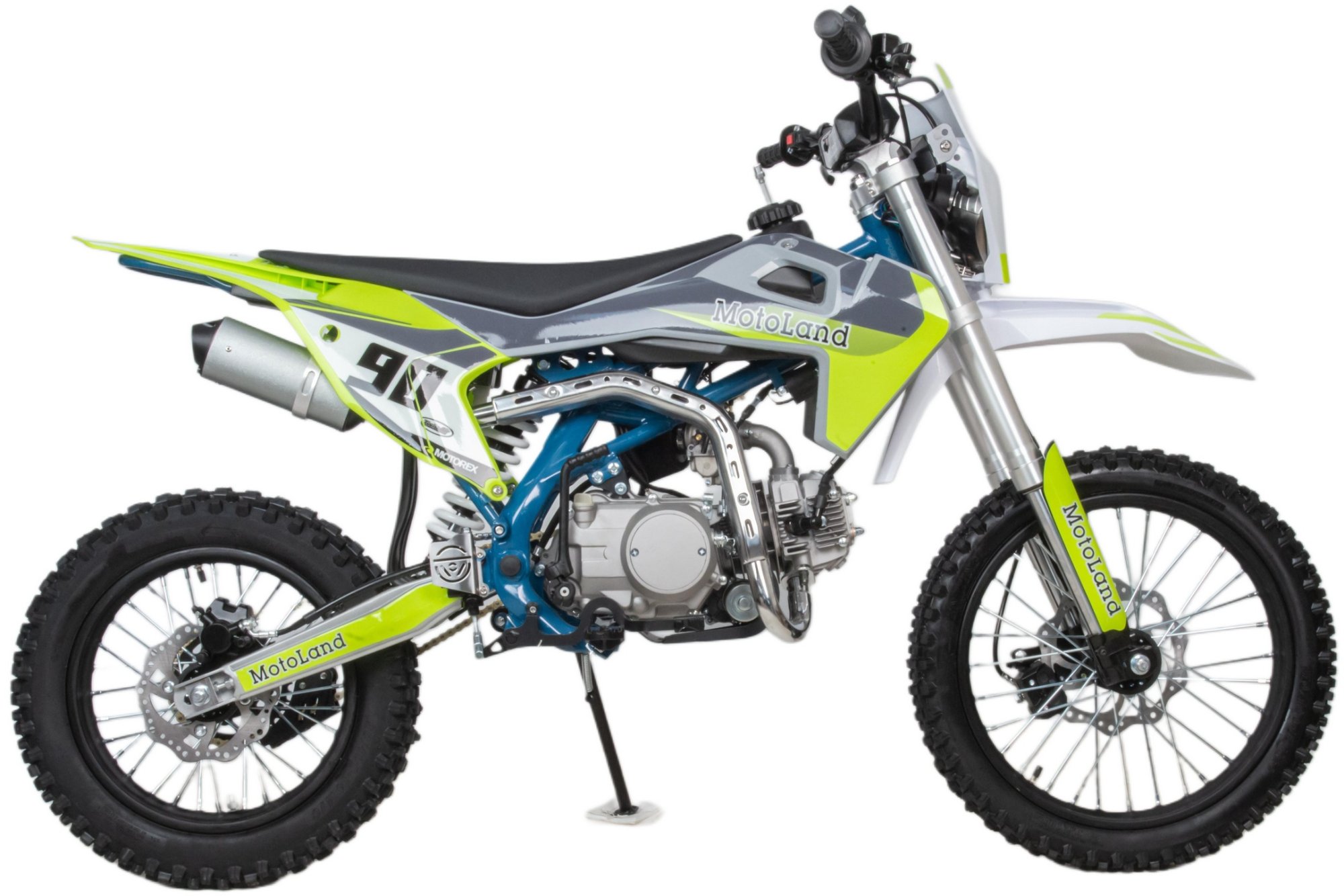 Питбайк  Motoland TCX125 E 17/14 зеленый NEW