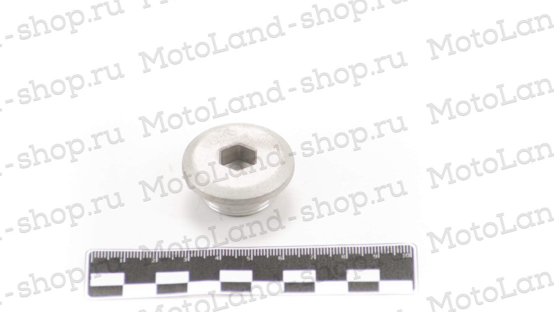 Пробка (большая) левой крышки картера 194MQ (NC450) ZS