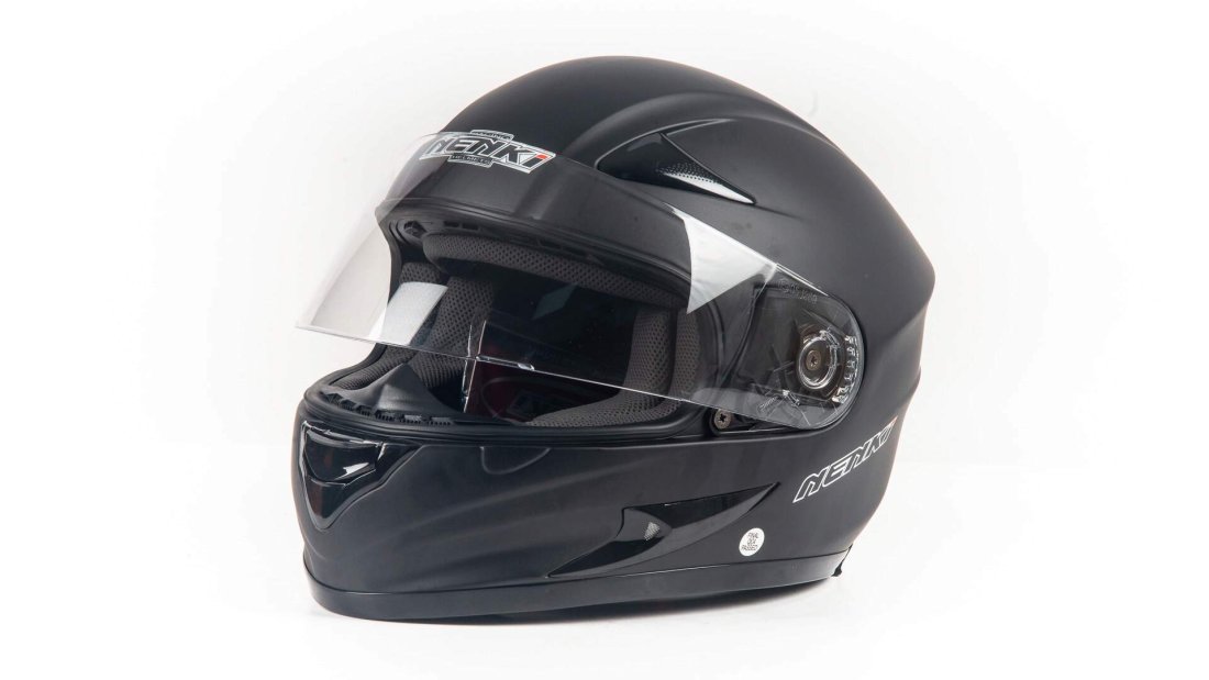 Шлем мото NENKI 816 (S) #1 matt black