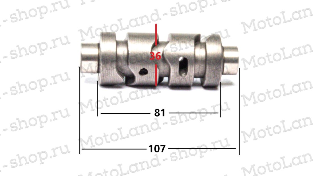 Копирный вал 162FMJ,164FML,167FMM,170FMM (CGN150/CBB250/NT)