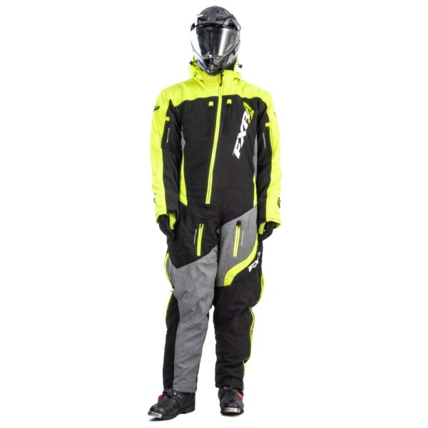 Комбинезон для снегохода FXR Maverick Lite #1 lemon-green (тесктиль) (XL)