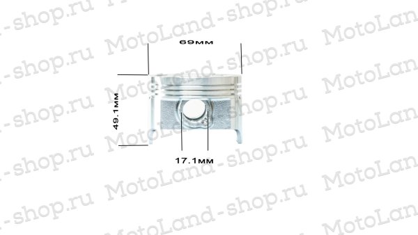 Поршень в сборе d=69mm 169FMM (CB250)