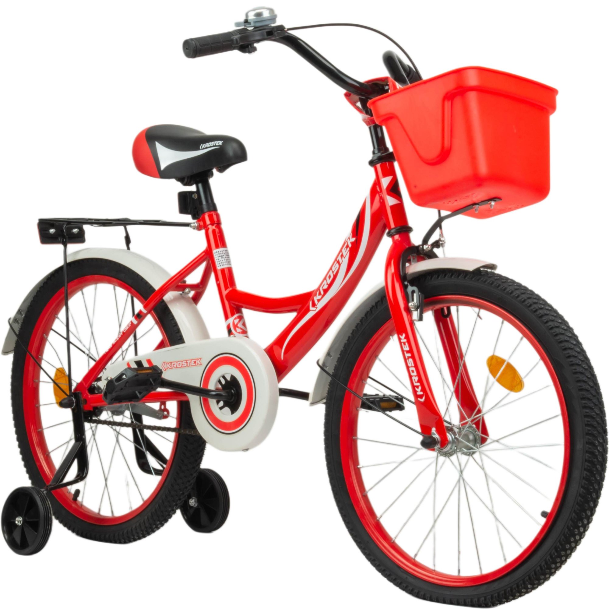 Велосипед 20" KROSTEK WAKE (красный)