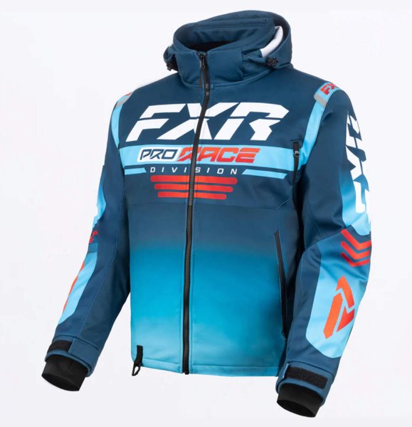 Куртка для снегохода FXR RRX #2 blue (текстиль) (XL)