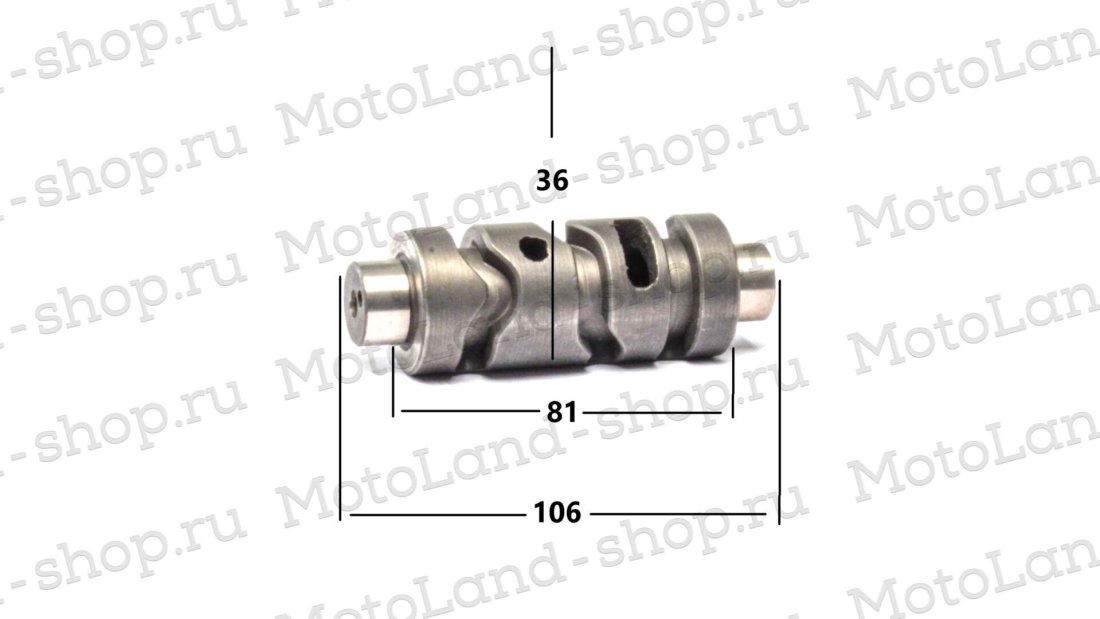 Копирный вал CG150 в сборе