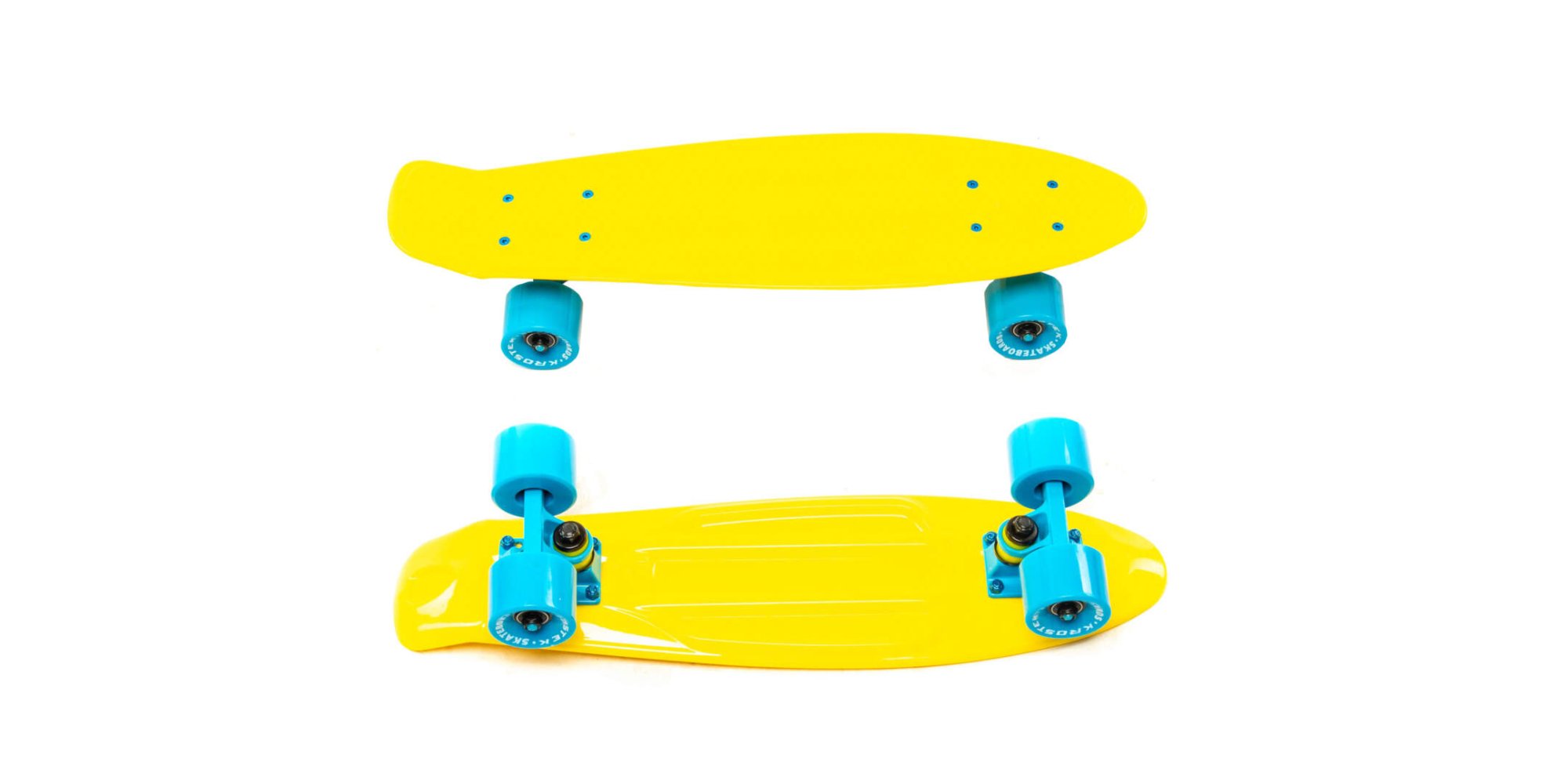 Скейтборд KROSTEK 17" PC17 №1 / YELOW