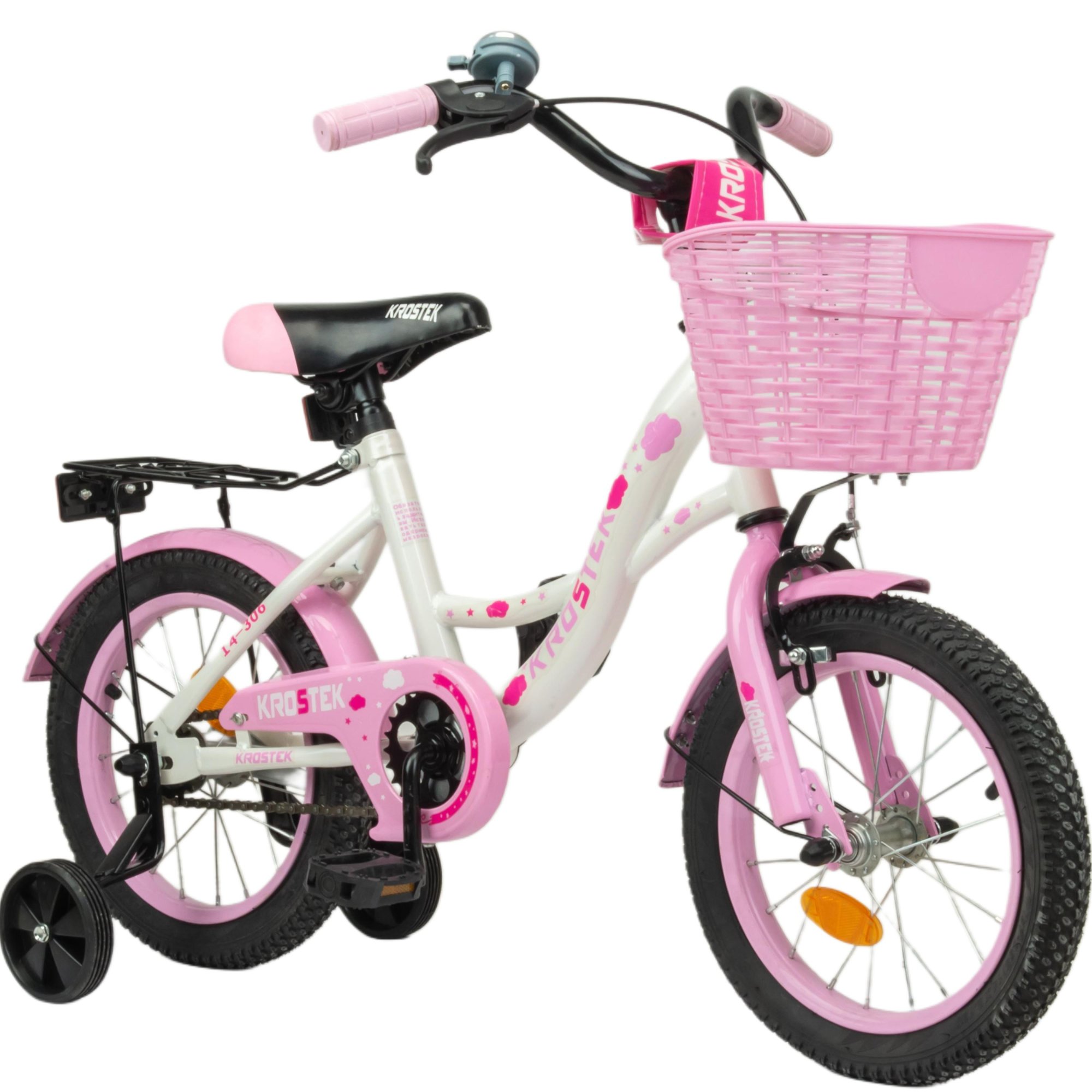 Велосипед 14" KROSTEK PLAY (розовый)