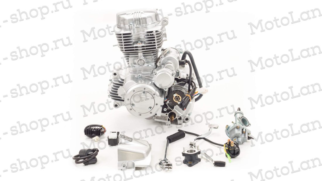 Двигатель 150см3 162FMJ CG150-B (62x49,5) грм штанга, балансир, 5ск
