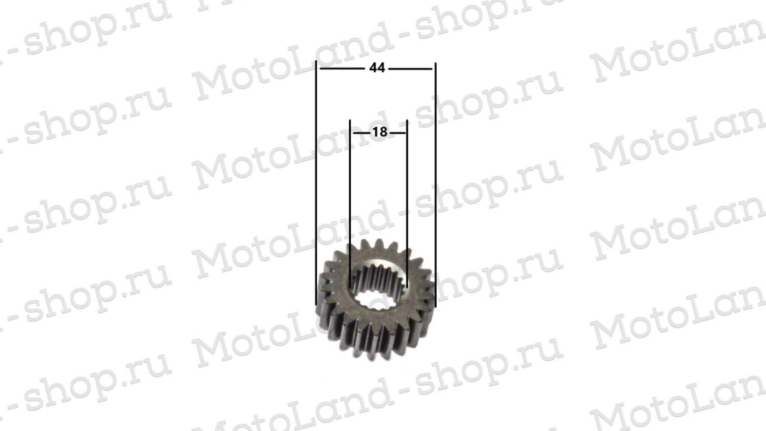 Шестерня коленвала ведущая 170MM-2 (CB250) water, 4V, ZS