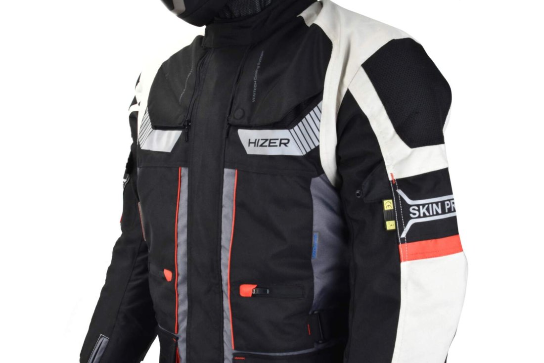 Куртка мотоциклетная (текстиль) HIZER AT-2206 (XXL)