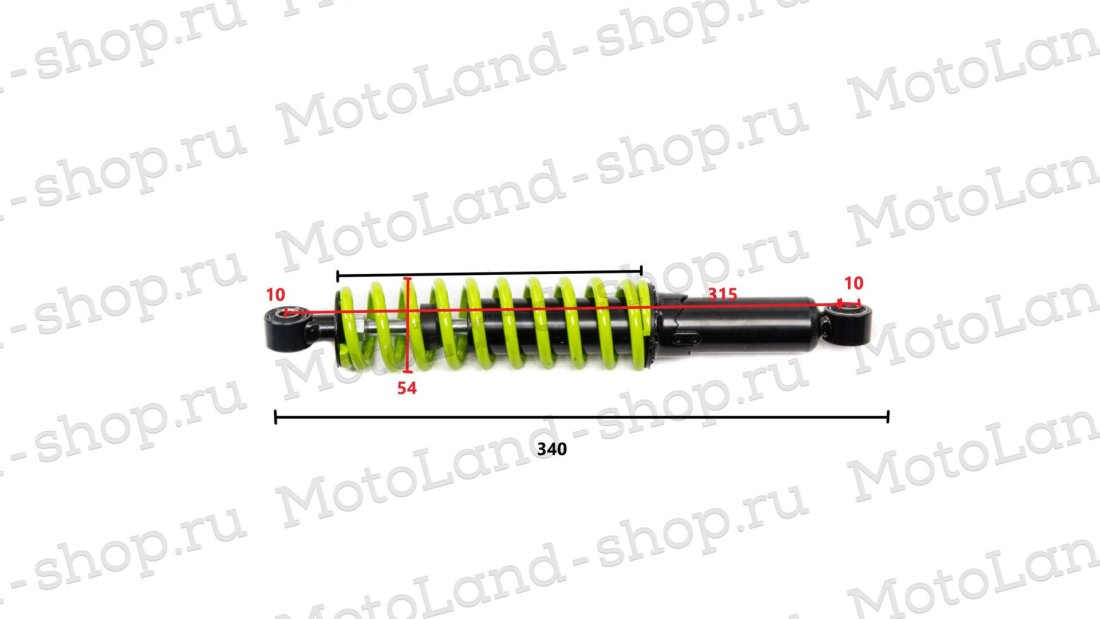 Амортизатор L=340 передний 315мм ATV WILD/COYOTE