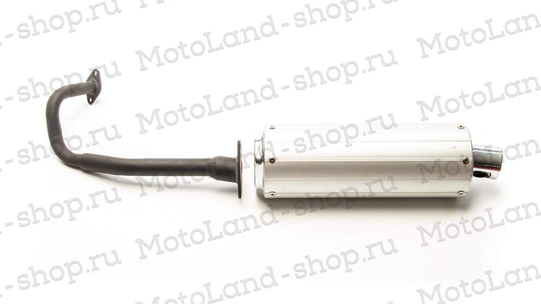 Глушитель (12") с коленом 139QMB 50/80см3